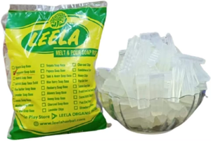 Base de jabón transparente de glicina para fundir y verter, material crudo para hacer jabón cristalino, para jabón artesanal, manualidades y cuidado de la piel. - Product Image 2