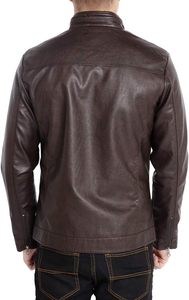Chaquetas de Cuero Genuino para Hombre, Personalizables, Resistentes al Agua y al Viento, en Colores Sólidos, Mangas Largas, Elegantes para Exteriores, en Grandes Cantidades - Product Image 2