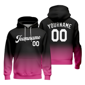 Sudadera con Capucha de Invierno Extra Grande, Diseño Único de Béisbol, Dos Tonos, 100% Algodón Sublimado, Transpirable, con Gráficos Bordados - Product Image 3