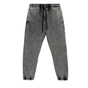 Chándal para hombre con cierre de cordón, cómodo y duradero, con lavado ácido, antibacteriano, de alta demanda. - Product Image 4