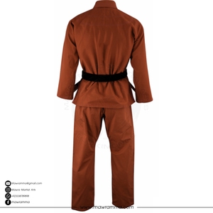 Kimono de Jiu-Jitsu Brésilien (BJJ) Coupe Athlétique 100% Coton Tissage Perlé avec Logo Personnalisé – Tenue Professionnelle de Grappling et d'Entraînement - Product Image 5