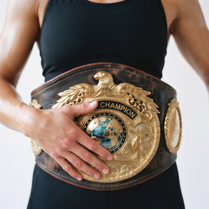 Ceintures de championnat de qualité supérieure, plaque métallique personnalisée, ceinture de championnat de lutte, vêtements de sport, compétition, ceinture de championnat MMA - Product Image 2