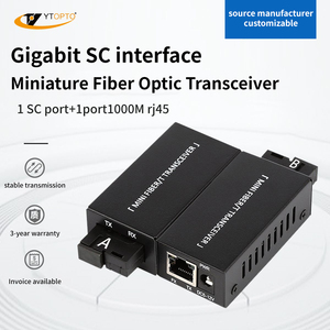 Transceptor de Fibra Óptica Miniatura Ytopto 10G-MC SFP con Interfaz SC, 1 Puerto SC + 1 Puerto RJ45 de 1000m, Convertidor de Medios, Garantía de 5 Años - Product Image 2