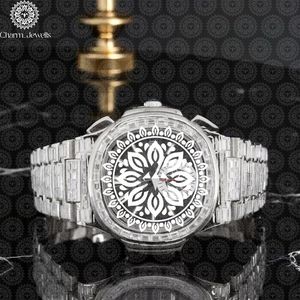 Charm_Jewells Women's Luxury Gold <b>Watch</b> 38mm Round <b>Case</b> Sapphire Crystal Analog Quartz Movement Butterfly Clasp Fashion Design - Product Image 2