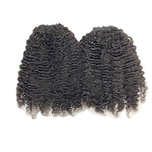 Extensions de cheveux humains bruts non transformés de haute qualité 100% cuticule alignée Kinky Curly Grade tissage de cheveux vierges pour les femmes noires - Product Image 4