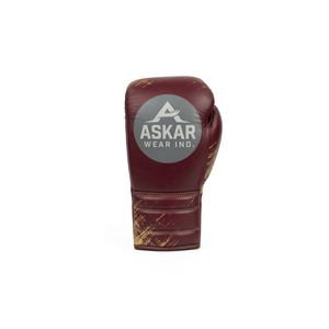 Askar Wear Ind. Guantes de Boxeo de Cuero con Cordones en los Dedos y Muñequera, Equipo de Entrenamiento para Adultos - Product Image 3