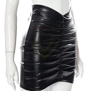 กระโปรงหนังเอวสูงสำหรับผู้หญิงกระโปรงหนังแบบลำลองสินค้าออกใหม่ - Product Image 5