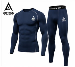 <b>Compression</b> Wear Set <b>Men's</b> Sports Quick Dry Long Sleeve <b>Compression</b> <b>Shirt</b> & <b>Compression</b> Tights (Polyester/Nylon) - Product Image 5