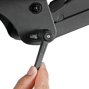 Adjustable Height and Angle Desk Keyboard Tray <b>Large</b> 25x9.8 Inch <b>Slide</b> Out Keyboard Tray Under Desk - Product Image 6