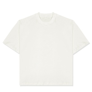 Custom Men's Blank <b>Box</b> Cut Tee Shirt Heavyweight 100% Cotton T-shirt Oversize <b>Drop</b> Shoulder Boxy Fit Crop T-shirt Men - Product Image 6