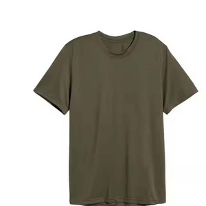 T-shirt en coton, impression personnalisée de t-shirts, t-shirt uni homme col rond noir pour impression, meilleure qualité pour logos personnalisés - Product Image 6