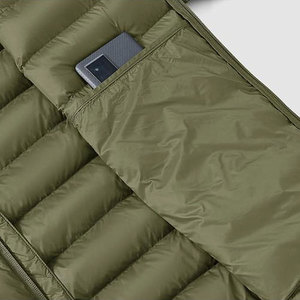 Veste matelassée professionnelle pour homme, couleur unie, prix de gros, performance optimisée - Product Image 6