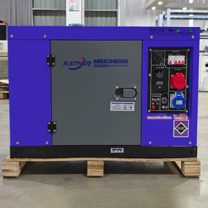 Génératrices Diesel Silencieuses 5kW 8kW 10kW 12kW 15kVA pour Usage Industriel, <span class=keywords><strong>Alternateur</strong></span> 100% Cuivre à Haut Rendement 120V 240V 480V 220V 10kW - Product Image 2