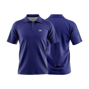 Polo décontracté pour homme, imprimé sur mesure, design uni de luxe, anti-plis, tricoté, manches courtes, haute qualité - Product Image 4