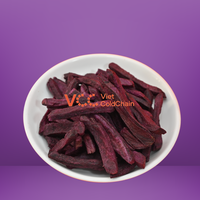 Chips de Camote Morado Deshidratados y Fritos al Vacío, 100% VF, de Primera Calidad |   Snack Saludable Crujiente Sin Azúcar Añadido, a Granel, OEM