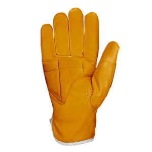 Guante de Piel de Cabra de Grano Completo de Alta Calidad con Protección TPR Resistente a Impactos - Product Image 2