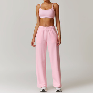Vêtements de sport en promotion, vêtements de gym, vêtements de yoga, ensemble de soutien-gorge de sport et de pantalon de survêtement, vêtements de yoga pour femmes - Product Image 4