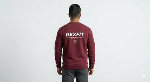 Sweat-shirt unisexe en molleton de coton vierge en gros, personnalisable avec logo imprimé, basique, en mélange de coton uni, col rond, pour hommes - Product Image 5