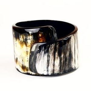 Bracelet en corne de buffle naturelle, fait main, éco-responsable, par HF CRAFST Wholesale - Product Image 5