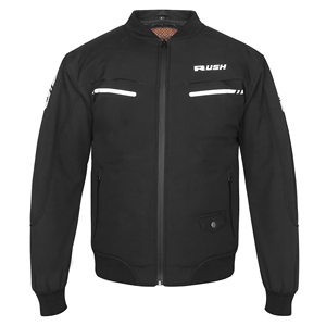 Veste de moto à manches longues pour homme Rushmoto Sportswear % polyester imperméable respirante séchage rapide anti-UV 240g Racing Soft - Product Image 1