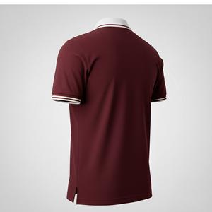 Polo homme, tissu doux, conçu pour une tenue durable et un confort quotidien, sublimation intégrale, 100% coton. - Product Image 1