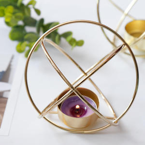 Round Shaped <b>Tea</b> Light Candle Votive Holder for Home Decoration Office Decoration Made From Premium Quality Metal in Bulk - Product Image 3