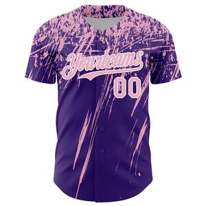 Maillot de baseball personnalisé avec logo, antibactérien, manches courtes, boutons sur le devant/le dos/les manches - Product Image 6