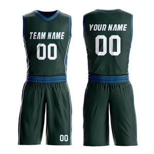 Conjunto de Camiseta Deportiva sin Mangas y Pantalones Cortos de Malla Transpirable de Poliéster, Secado Rápido, Absorbe la Humedad, Personalizado con Estampado de Baloncesto, Tallas Grandes - Product Image 3