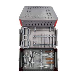 Kit de Instrumentos Quirúrgicos para Cerclaje Ortopédico con Alambre K-Wire, Sistema Quirúrgico Manual Reutilizable de Acero Inoxidable Alemán con Certificación CE - Product Image 6