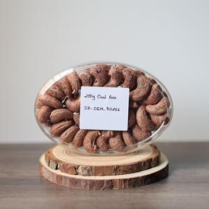 Export Premium Quality 200g Vietnam Factory Customizable Grade ISO Certified Cashew <b>Nuts</b> with Clear Oval Box Wholesale - Product Image 1