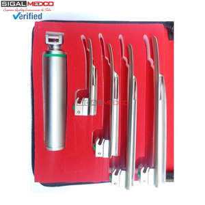 Laryngoscope Miller : Outil Avancé de Gestion des Voies Respiratoires, Kit Complet de Laryngoscope avec 4 Lames, Instruments de Diagnostic ORL Professionnels - Product Image 2