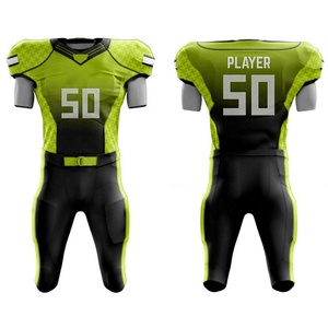 Tops sublimados bordados, uniformes de fútbol americano, ropa deportiva lisa, camisetas de fútbol americano con logotipo de equipo personalizado - Product Image 6