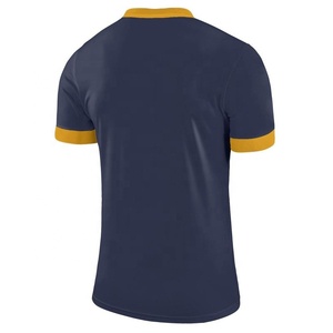 เสื้อฟุตบอลคอวีสีขาวสำหรับผู้ชาย แขนสั้น ผ้าโพลีเอสเตอร์ ระบายความชื้น ชุดกีฬา สำหรับผู้ใหญ่ ทรงปกติ - Product Image 3