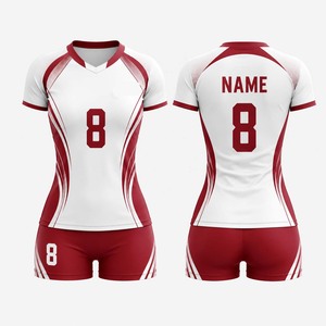 2026 Unisex Customized Breathable <b>Volleyball</b> Jersey New OEM Outdoor Uniform with Short Sleeves for Men and Women for Girls - Product Image 2