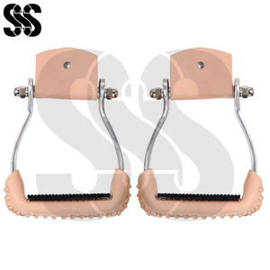 Estribos Premium para Caballo Western de Acero Suave, Acero Inoxidable Cromado, Equipo de Equitación SHER SONS SPORTS SSS-WS-4207 - Product Image 4