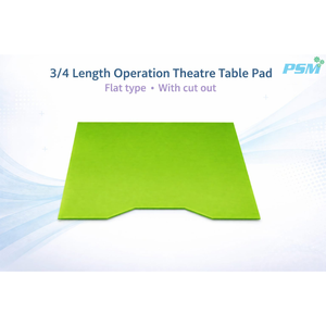 แผ่นรองโต๊ะผ่าตัด ขนาด 3/4 ความยาว แบบแบน มีช่องเจาะ - Product Image 1