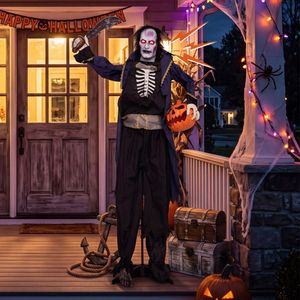 Decorazione Animata di Halloween: Vampiro Pirata di 1,8 Metri con Testa Pop-up - Product Image 4