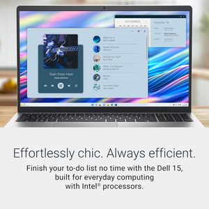 Portátil DELL 15 DC15250 de 15.6 Pulgadas FHD (1920x1080) con Relación de Aspecto 2:1, Pantalla de 120Hz, Procesador Intel Core I5-1334U, 16GB de RAM DDR4 - Product Image 2