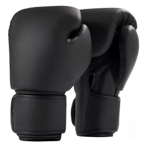 Gants de boxe en cuir PU pour hommes et femmes, pour Muay Thai, Kick Boxing, Sparring, Combat et Entraînement, avec bandages de poignet - Product Image 1