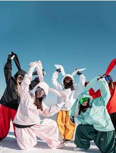 Pantalones Unisex Impermeables y Cortavientos con Calefacción, Forro Polar Tex, Aislamiento Ecológico, para Esquí y Snowboard, Estilo Holgado y de Pierna Ancha - Product Image 4