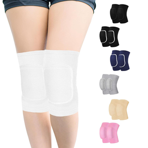 Genouillère de compression confortable en tissu extensible respirant pour la protection athlétique lors des entraînements et des activités sportives - Product Image 3
