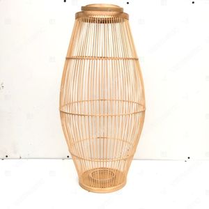 Vietrustic Trend-driven Design Natural Floor <b>Lantern</b> Candles and Glass Holders <b>Bamboo</b> Rattan <b>Lantern</b> Braided Hanging <b>Lanterns</b> - Product Image 6