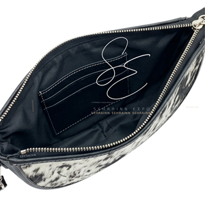 Hair On Hide Handcrafted Genuine Leather Coin <b>Purse</b> Fashion Zipper Wallet Card & Coin Holder Pouch Western Cowhide Wristlet - Product Image 5