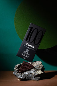 Chocolat noir premium 100% sans sucre, à base de fèves de cacao, en gros, en vrac, pour OEM et sur mesure - Product Image 3
