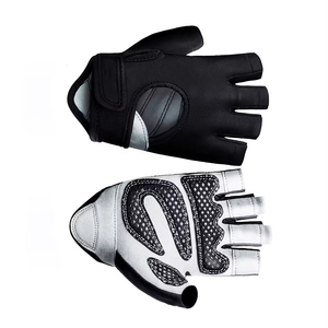Gym Sport Fitness Gloves <b>Half</b> Finger Non <b>Slip</b> Breathable Comfortable Nylon Silicone Touchscreen Compatible Outdoor Unisex UV - Product Image 3