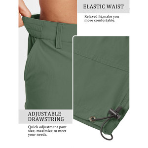 Pantalones Cortos Cargo para Hombre, Fáciles de Usar, Transpirables, Antibacterianos, Resistentes al Agua, Tejido Elástico de Alta Elasticidad, Cierre con Cordón - Product Image 4