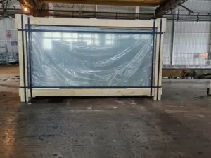 Vidro flutuante ultra branco de qualidade para construção de paredes cortinas de vidro solar fotovoltaico
