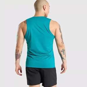 2026 Wholesale Price Men's <b>Clothing</b> Tank Tops Sleeveless Shirts Gym Fitness Workout Vest High Quality Breathable Man Tank Tops - Product Image 2