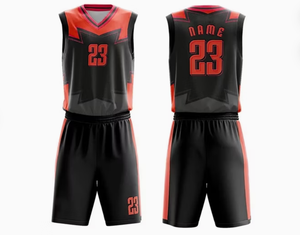 Uniformes de Baloncesto Personalizados Premium de Secado Rápido, Conjunto de Jersey con Cuello en V Completo, Ropa Deportiva Transpirable para Equipos - Product Image 4