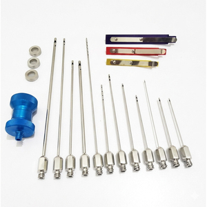 Kit de chirurgie esthétique de 20 canules Luer Lock pour transfert de graisse nano et liposuccion - Product Image 1